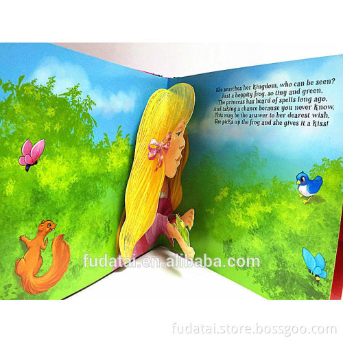 FDT customizes eco-friendly children 3D pop up book printing